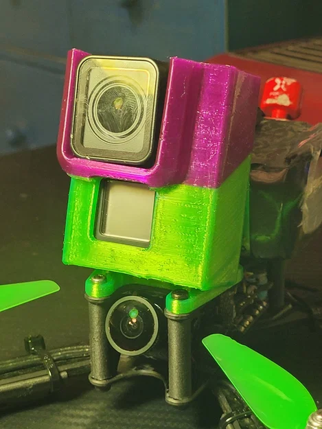 Ngàm GoPro Hero 7 Black dựng 25° cho Xhover Gapit - Image 4