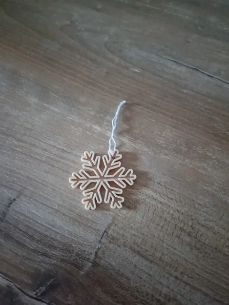Mẫu trang trí 3D Snowflake Ornament đẹp mắt cho mùa Giáng sinh - Image 2