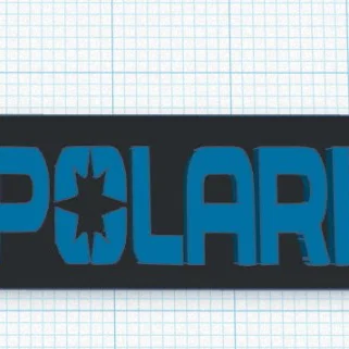 Móc khóa in 3D Polaris cá nhân hóa độc đáo