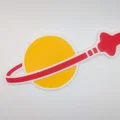 Mô hình 3D Logo Classic Space hoài cổ đầy ấn tượng - Thumbnail 2