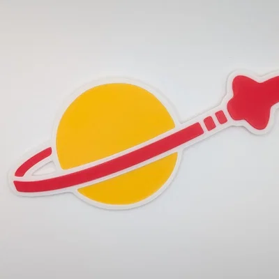 Mô hình 3D Logo Classic Space hoài cổ đầy ấn tượng