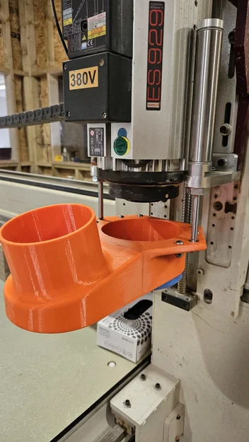 Chân hút bụi CNC AXYZ (AXYZ CNC Router Extraction Foot) - Image 2