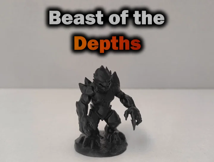 Figurine Beast of the Depths – Quái Thú Vực Sâu - Image 1