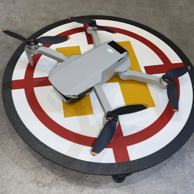Heliport drone in 3D mô-đun, chỉnh đường kính & chân cân bằng