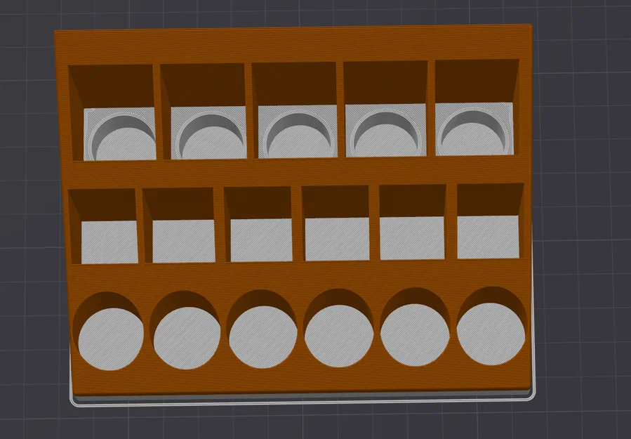 Khay/giá đựng son môi (Lipstick Organizer) in 3D - Image 4