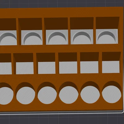 Khay/giá đựng son môi (Lipstick Organizer) in 3D