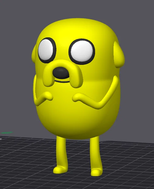 Mô hình chú chó Jake Adventure Time 3D - Thiết kế ngộ nghĩnh - Image 3