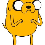 Mô hình chú chó Jake Adventure Time 3D - Thiết kế ngộ nghĩnh