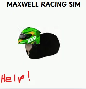 Mô hình chú vịt đua xe Maxwell Racing Sim trang trí độc đáo - Image 1