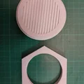 Ống hút gió (air intake duct) có light lock và đai ốc (lỗ 68mm) - Thumbnail 2