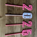Mẫu in 3D phụ kiện trang trí bánh (Cake Topper) mừng năm mới 2026 - Thumbnail 4