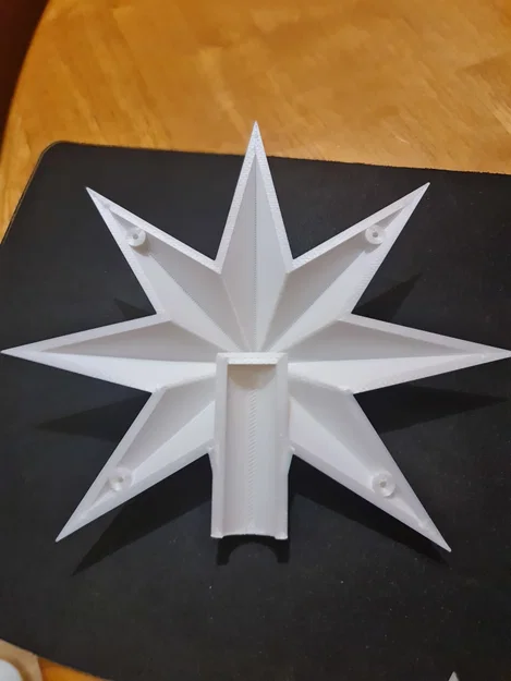 Ngôi sao đỉnh cây thông Noel (Christmas tree star) - Image 3