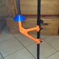 Giá đỡ kèn trombone gắn lên chân giá nhạc (Ø20 mm) - Thumbnail 1