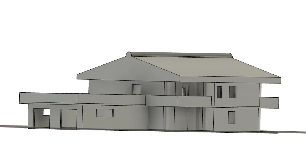Mô hình nhà ở kiến trúc GT48 (Thiết kế bởi Fusion360) - Image 4