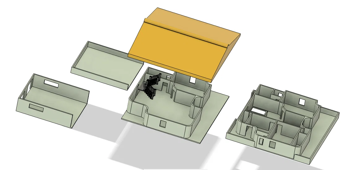 Mô hình nhà ở kiến trúc GT48 (Thiết kế bởi Fusion360) - Image 5
