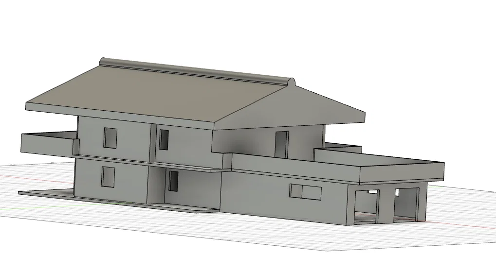 Mô hình nhà ở kiến trúc GT48 (Thiết kế bởi Fusion360) - Image 6