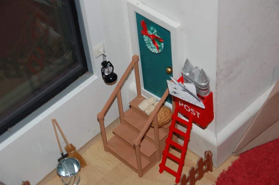 Cầu thang 3D có tay vịn cho Nisse (Supportless) - Image 1