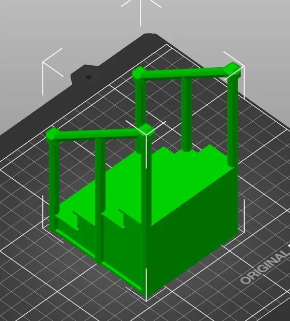 Cầu thang 3D có tay vịn cho Nisse (Supportless) - Image 3