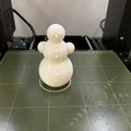 Mô hình người tuyết 3D dùng nến LED siêu đáng yêu - Thumbnail 1