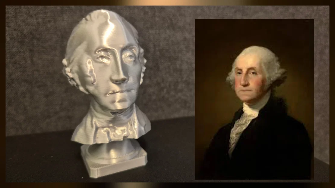 Tượng bán thân George Washington - Image 1