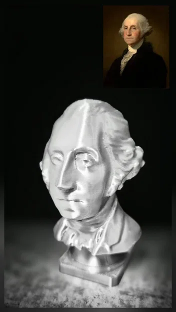Tượng bán thân George Washington - Image 2