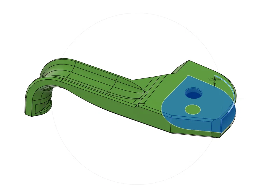 Kẹp Cố Định Dây Cáp Cho Bàn Nhiệt Máy In 3D (Độ dày 5mm) - Image 1