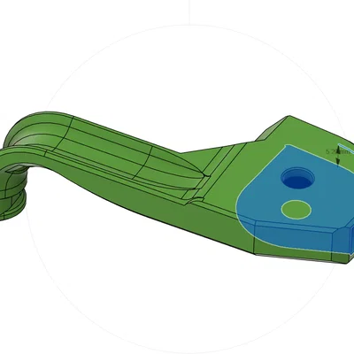 Kẹp Cố Định Dây Cáp Cho Bàn Nhiệt Máy In 3D (Độ dày 5mm)