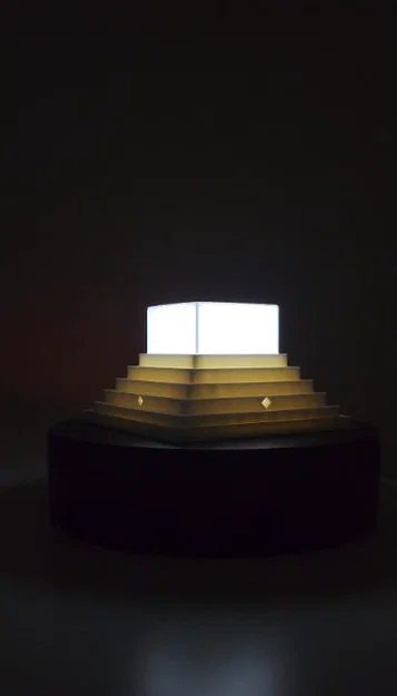 Pyramid Tea Light - Scalable (Đèn tealight hình kim tự tháp) - Image 1