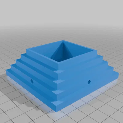 Pyramid Tea Light - Scalable (Đèn tealight hình kim tự tháp)
