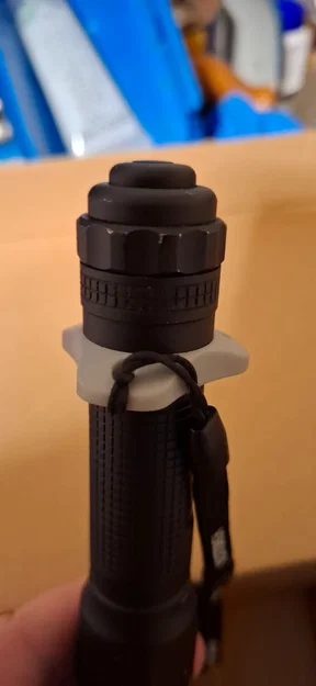 Tactical Grip cho NexTorch TA30c - Phụ kiện chống lăn và xỏ dây đeo - Image 2