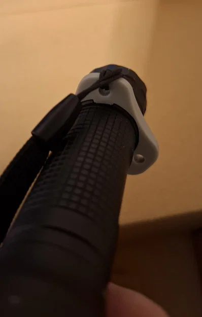 Tactical Grip cho NexTorch TA30c - Phụ kiện chống lăn và xỏ dây đeo - Image 3