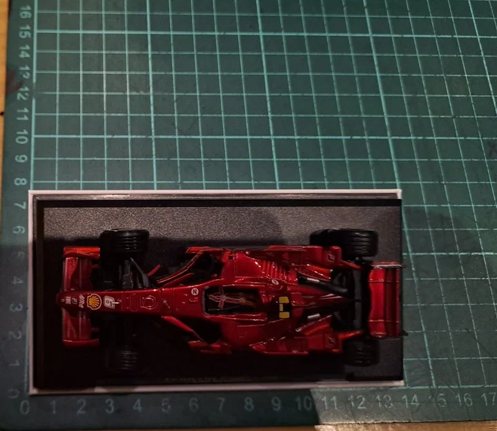Kệ gắn tường trưng bày Ferrari collection 1:43 (ixo/altaya/fabbri) nghiêng 25° - Image 2