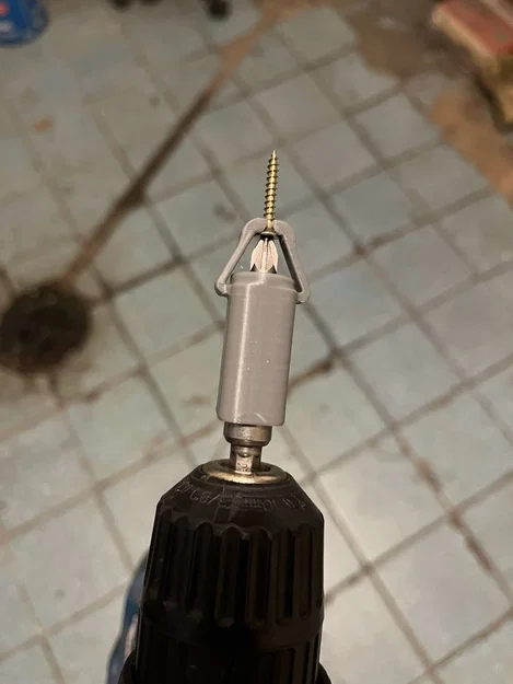 Dụng cụ giữ vít gắn vào mũi bit khoan - Image 5