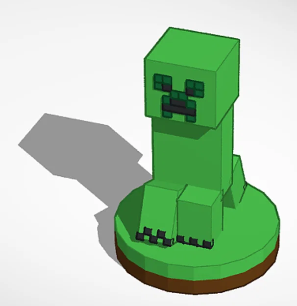 Bộ cờ vua Minecraft độc đáo - Tự in 3D mô hình Creeper, Wither, Enderman - Image 2