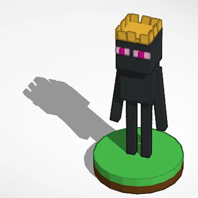 Bộ cờ vua Minecraft độc đáo - Tự in 3D mô hình Creeper, Wither, Enderman