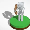 Bộ cờ vua Minecraft độc đáo - Tự in 3D mô hình Creeper, Wither, Enderman - Thumbnail 6