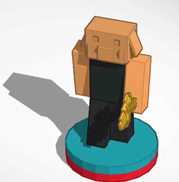 Bộ cờ vua Minecraft độc đáo - Tự in 3D mô hình Creeper, Wither, Enderman - Image 10