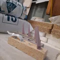 Khuôn/Dấu tạo Potter's Kiln Firing Cone Holder Stamp - Thumbnail 1