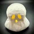 Ma nổi (low poly) – Nến Tealight (chỉ dùng nến điện/tealights điện) - Thumbnail 1