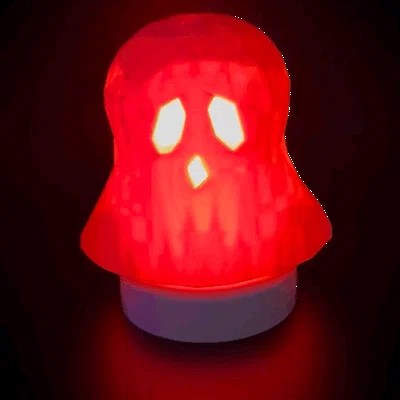 Ma nổi (low poly) – Nến Tealight (chỉ dùng nến điện/tealights điện)
