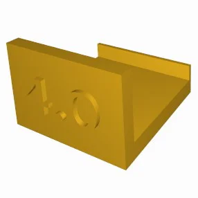 Dụng cụ hỗ trợ chỉnh khe hở ngăn kéo và cánh tủ 1mm-5mm