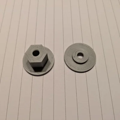 Đai ốc giữ ốp mâm Hyundai & Kia (Wheel Trim Nut)