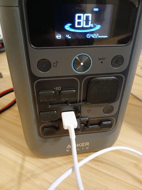 Anker Solix C300 DC - Bộ plug che cổng (Outlet Plug Assembly) - Image 1