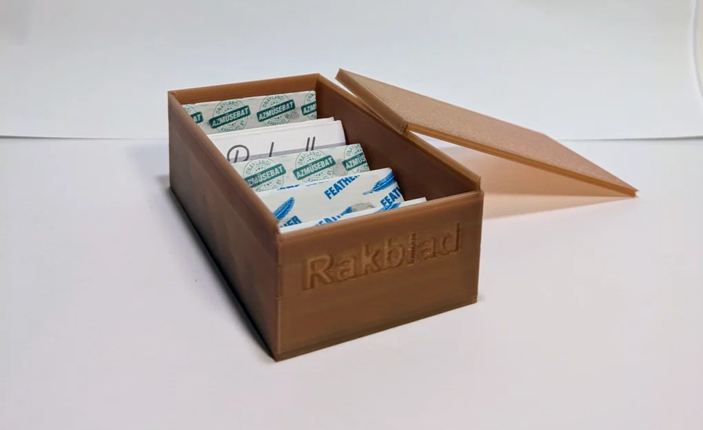 Hộp đựng lưỡi dao cạo (Parametric) - Razor Blade Case - Image 1