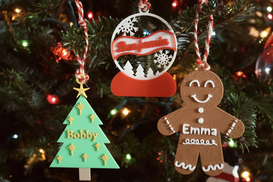 Thẻ Quà Tặng Ngày Lễ Tùy Chỉnh (Customizable Holiday Gift Tags) - Image 5