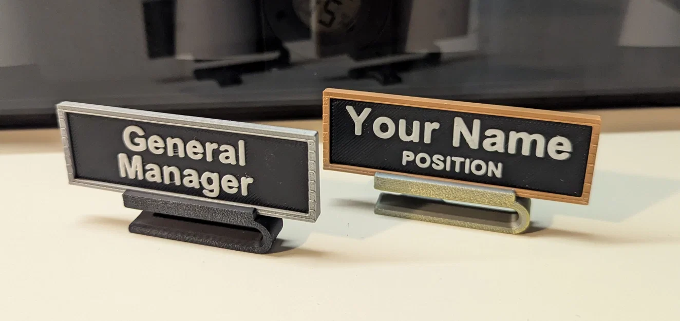 Đế để bàn SimpleTag Nametag (SimpleTag Nametag Desk Base) - Image 1