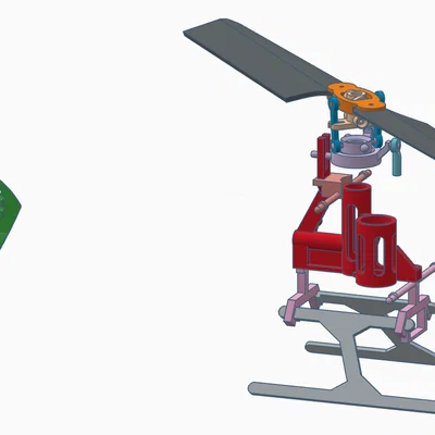 Bộ Phụ Tùng Cho Blade mSRX RC Heli (3D Printed Parts)
