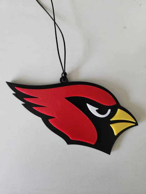 Ornament treo gương chiếu hậu xe Arizona Cardinals - Image 1