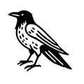 Bộ Mô Hình Chim Quạ Trang Trí Tường Độc Đáo (Crows Wall Art) - Thumbnail 3