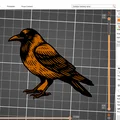 Bộ Mô Hình Chim Quạ Trang Trí Tường Độc Đáo (Crows Wall Art) - Thumbnail 5
